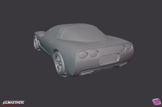 Chevrolet Corvette C5 3D Scan (1997-2004)