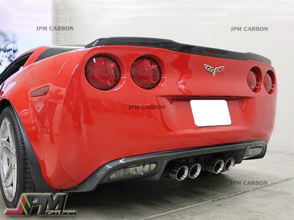 ZR1 Style Carbon Fiber Trunk Spoiler Fits For 2005-2013 Chevrolet Corvette C6