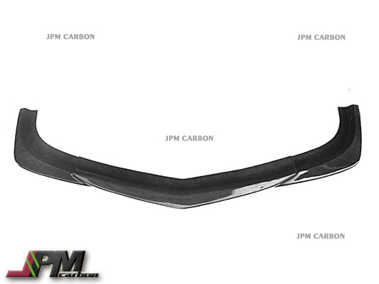 GH Style Carbon Fiber Front Bumper Add-on Lip Fits For 2012-2014 Mercedes-Benz W204 C204 Facelift C63