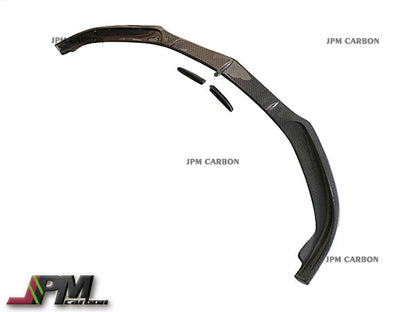 ED1 Style Carbon Fiber Front Bumper Add-on Lip Fits For 2015-2021 Mercedes-Benz W205 C63 Sedan/Wagon Only