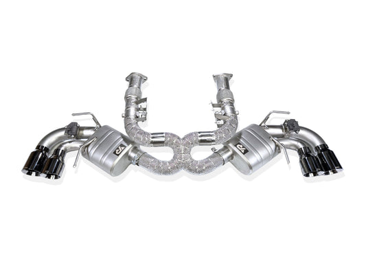 Corvette C8 Stingray (AFM/NPP) X-pipe Exhaust System VANTA Edition - Yonristic Performance