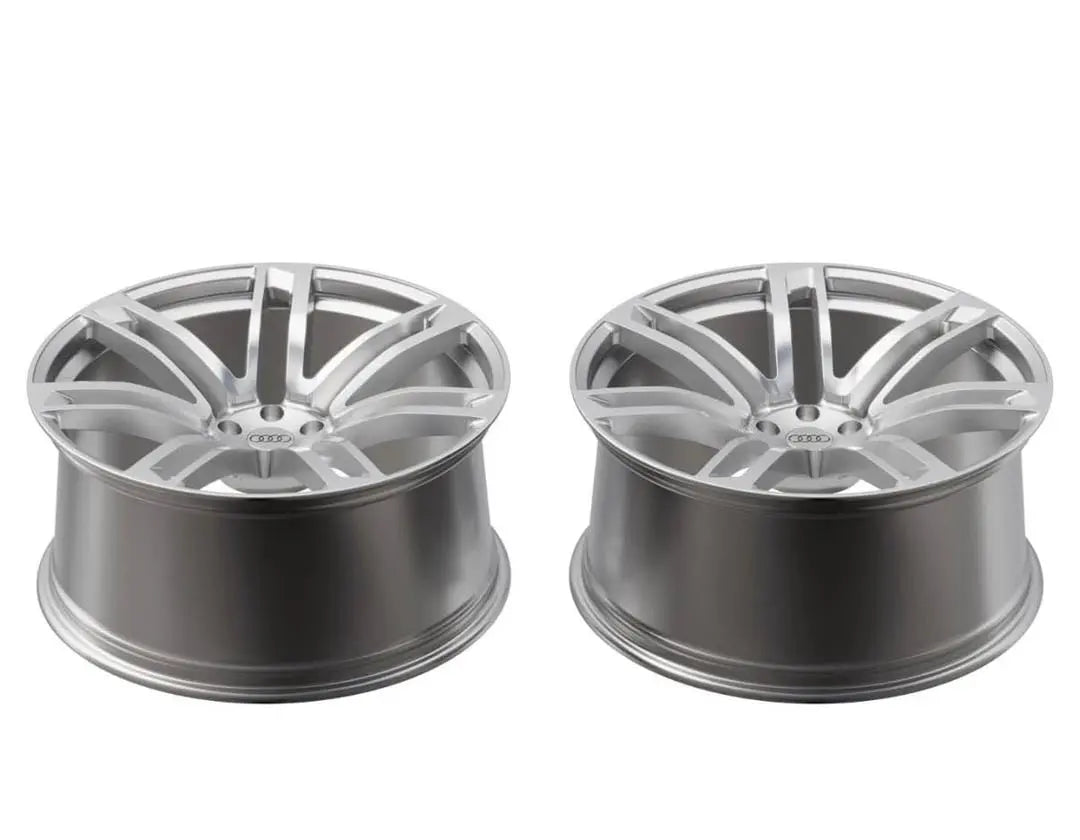 Set of Forged Audi "RS Twin-Spoke" Style Wheels