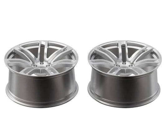 Set of Forged Audi "RS Twin-Spoke" Style Wheels