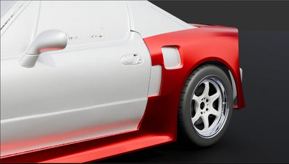 (SPECIAL-ORDER) Touring Car Widebody - Honda Civic CR-X Del Sol (92-98)