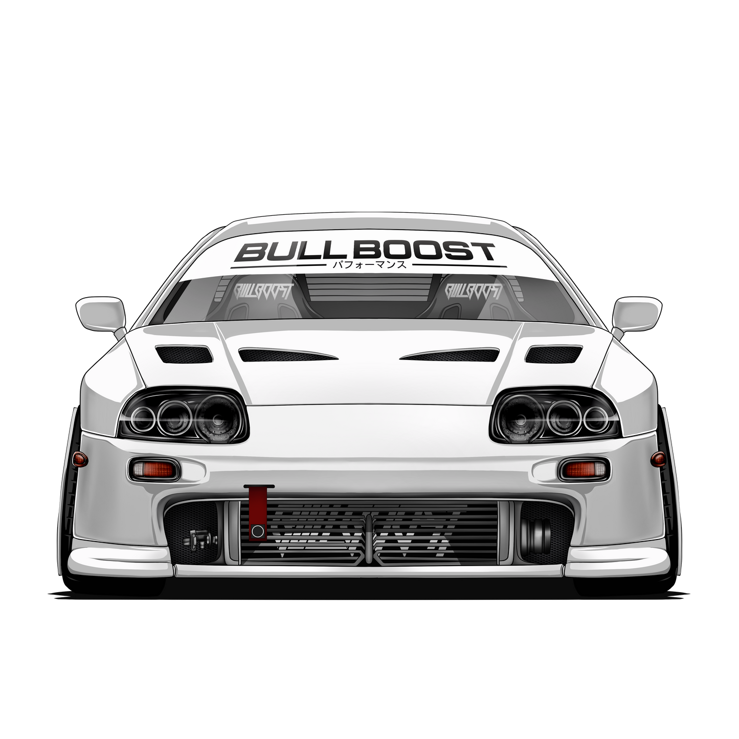 Bull Boost Vinyl Window Banner | 45 ENTRIES