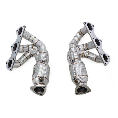 Catted Exhaust Manifold for Porsche Boxster Cayman 987 987.2