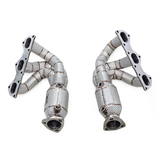 Catted Exhaust Manifold for Porsche Boxster Cayman 987 987.2