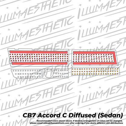 Honda Accord Sedan (CB7, 4th Gen) - Complete DIY Kit