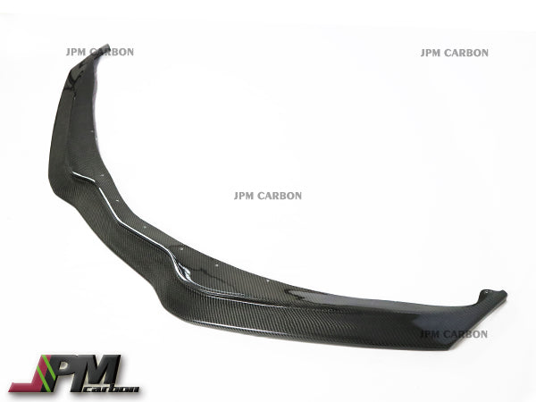 JPM R1 Carbon Fiber Front Bumper Add-on Lip Fits For 2014-2019 Chevrolet Corvette C7 Only