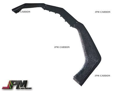 [JPMCarbon] Carbon Fiber Front Bottom Add-on Lip (3pcs) Fits For 2014-2019 Chevrolet Corvette C7 w/ Replica ZR1 Bumper