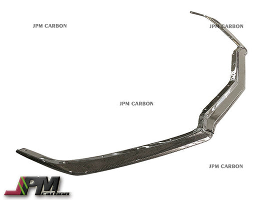 Z51 Style Carbon Fiber Front Bumper Add-on Lip Fits For 2020-2025 Chevrolet Corvette C8 Stingray & Z51  Only