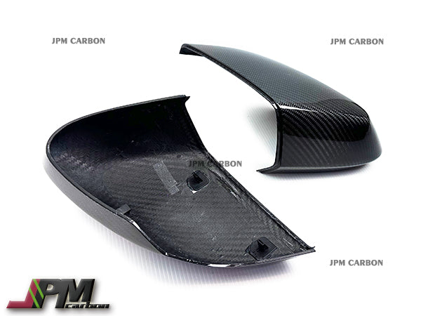 Carbon Fiber Replacement Mirror Covers Fits For 2020-2025 Chevrolet Corvette C8 Stingray Only