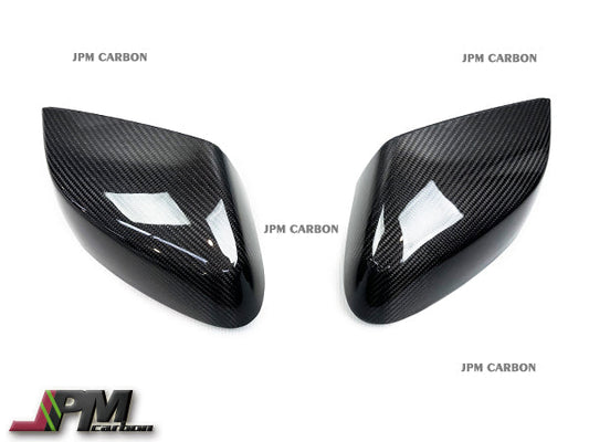 Carbon Fiber Replacement Mirror Covers Fits For 2020-2025 Chevrolet Corvette C8 Stingray Only