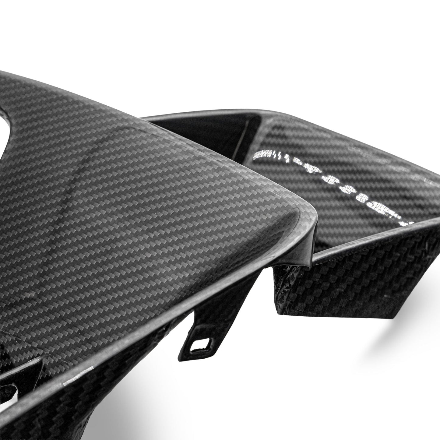2025-2026 Cadillac CT5-V Blackwing Front Side Outer Grilles Pre Preg Gloss Carbon Fiber Pair