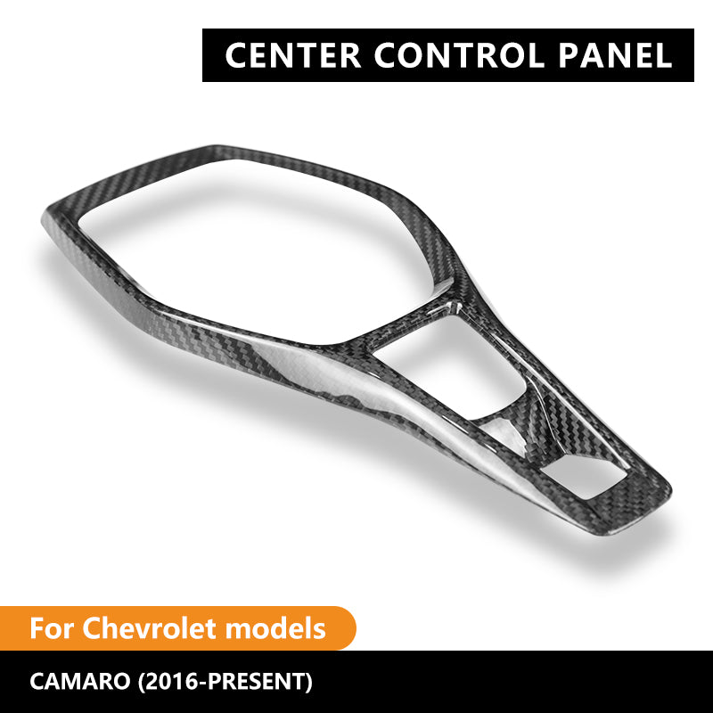 CAMARO 16-23 CENTER CONTROL PANEL CARBON FIBER COVER