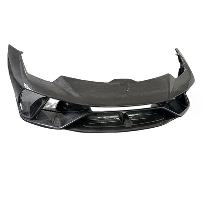 Performante Style Full Carbon Fiber Front Bumper for Lamborghini Huracan LP580 LP610
