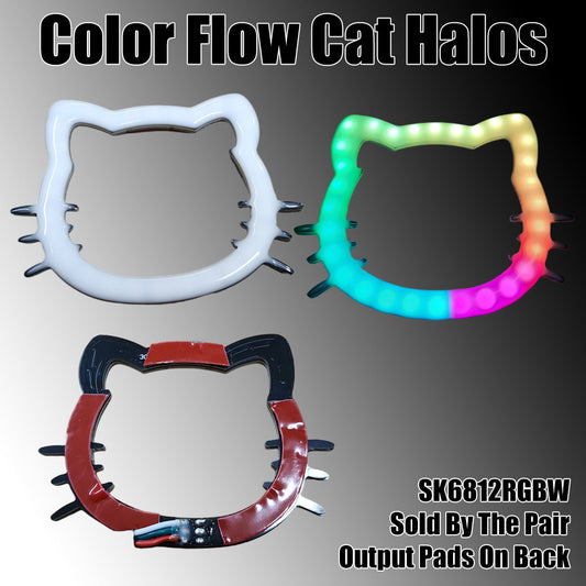 Color Flow Cat Halo - 5v SK6812 RGBW