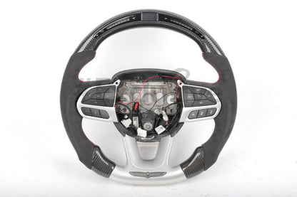 2014-2020 Jeep Grand Cherokee SRT SRT8 TrackHawk Custom Steering Wheel by Exclusive Steering   for