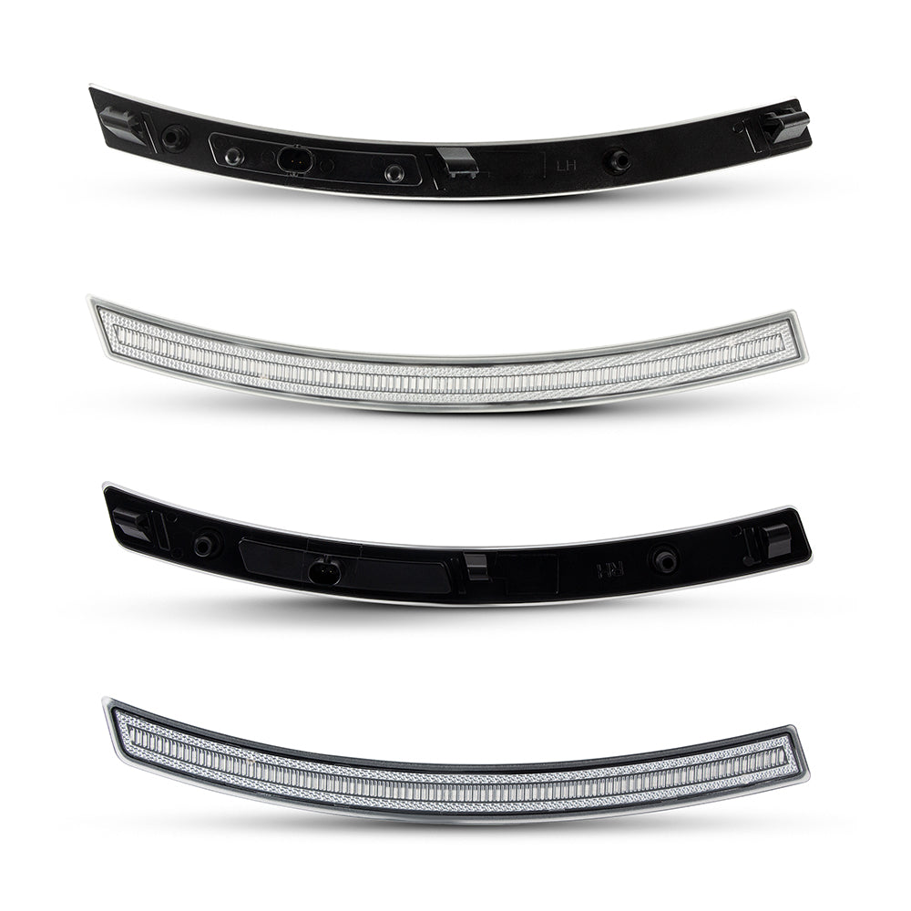 2014-2019 Chevrolet Corvette Clear C7 White LED Side Marker