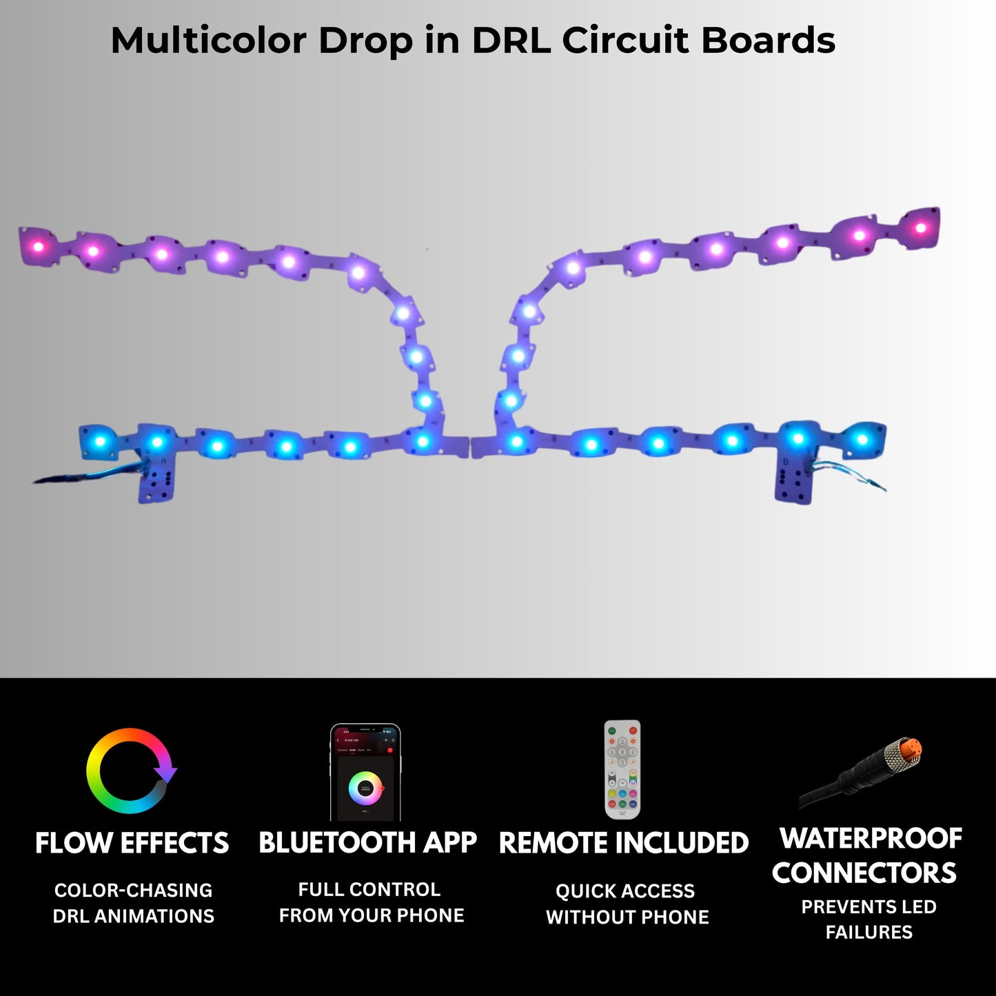 Chrysler 300 Multicolor DRL Boards (2011-2023)