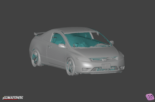 Honda Civic Si (FG2) 3D Scan (2006-2009)