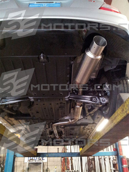 Tsudo S2 Stainless Catback Exhaust Civic Si 2012-2015 K24 JDM Slanted