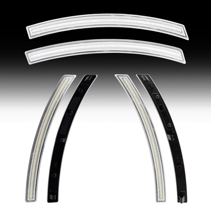 2014-2019 Chevrolet Corvette Clear C7 White LED Side Marker