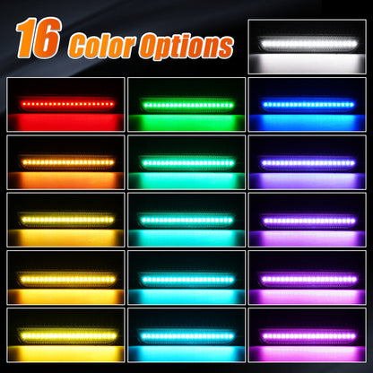 2014-2019 Chevrolet Corvette RGB Clear C7 LED Side Marker