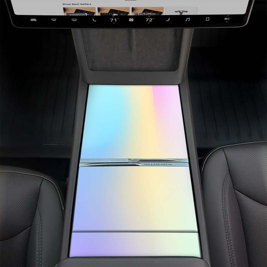 Cotton Candy Gradient | Tesla Center Console Wrap Kit | Model Y 2026