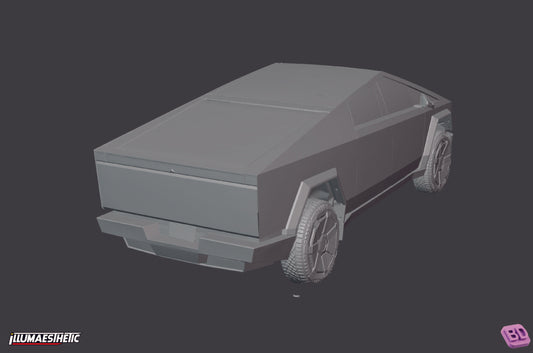 Tesla Cybertruck 3D Scan (2024+)