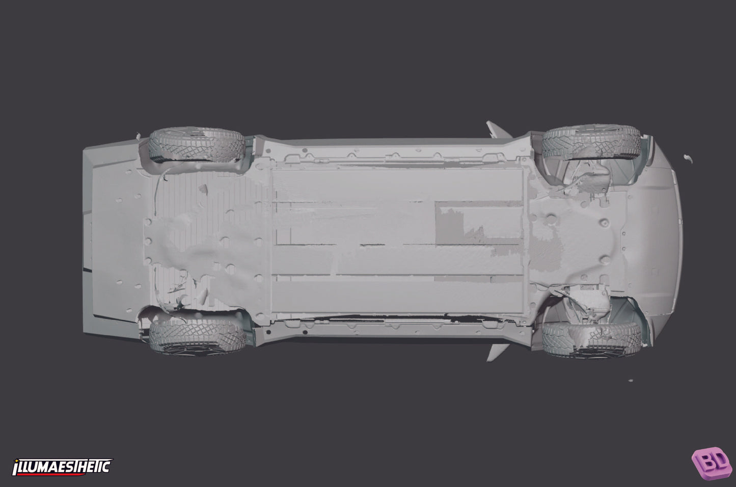 Tesla Cybertruck 3D Scan (2024+)