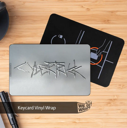 Cybertruck Welded Steel | NFC Key Card Wrap