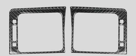 JDMuscle [15-21 WRX/STI] P&S Series Carbon Fiber Vent Frame Sticker Trim Covers | JDM-WRX15-PS-007026