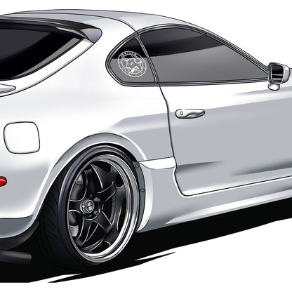 Bull Boost Driven Vinyl Window Sticker | 20 ENTRIES