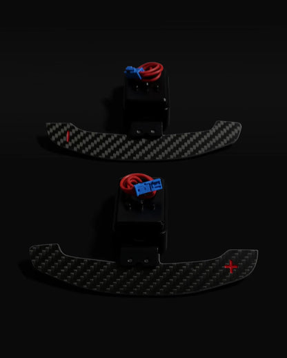 CARBONE's BMW Magnetic Carbon Fiber Paddle Shifters E Series V1 for E90 E92 E93 E81 E82 M3 335i 135i 3 series