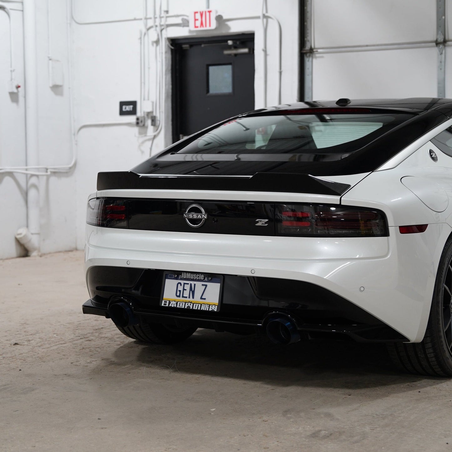 JDMuscle [23-25 Nissan Z] Carbon Fiber Duck Bill V1