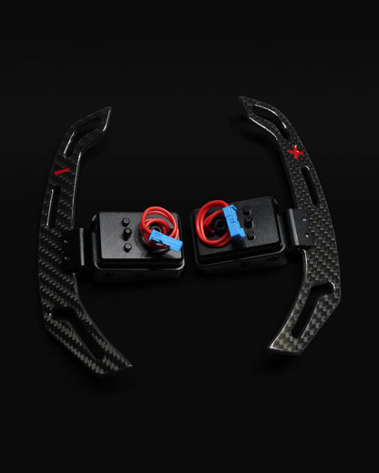 CARBONE's BMW Magnetic Carbon Fiber Paddle Shifters G/F Series V2 for M3 M4 M5 F30 F80 F82 G20 G30 G80 G82 F90
