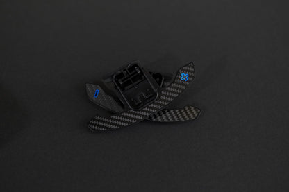 BMW G/F Series G80 Style OEM QUALITY Carbon Fiber Paddle Shifters Blue