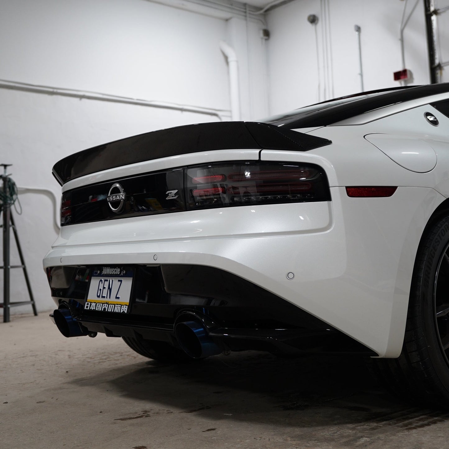 JDMuscle [23-25 Nissan Z] Carbon Fiber Duck Bill - KR Style