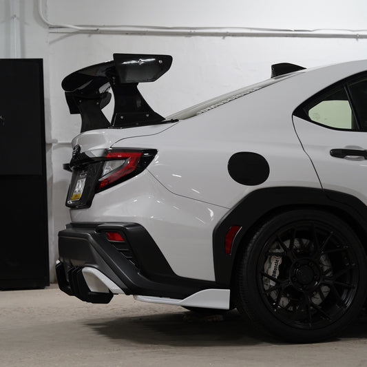 JDMuscle [22-25 WRX] V1 Rear Spats ABS / Paint Matched / Carbon Fiber