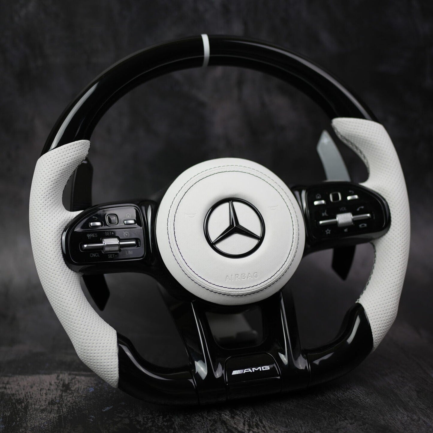 Mercedes Benz 2018+ AMG Model Custom Steering Wheel by Exclusive Steering
