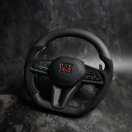 2017-2025 Nissan GTR R35 | Custom Steering Wheel by Exclusive Steering