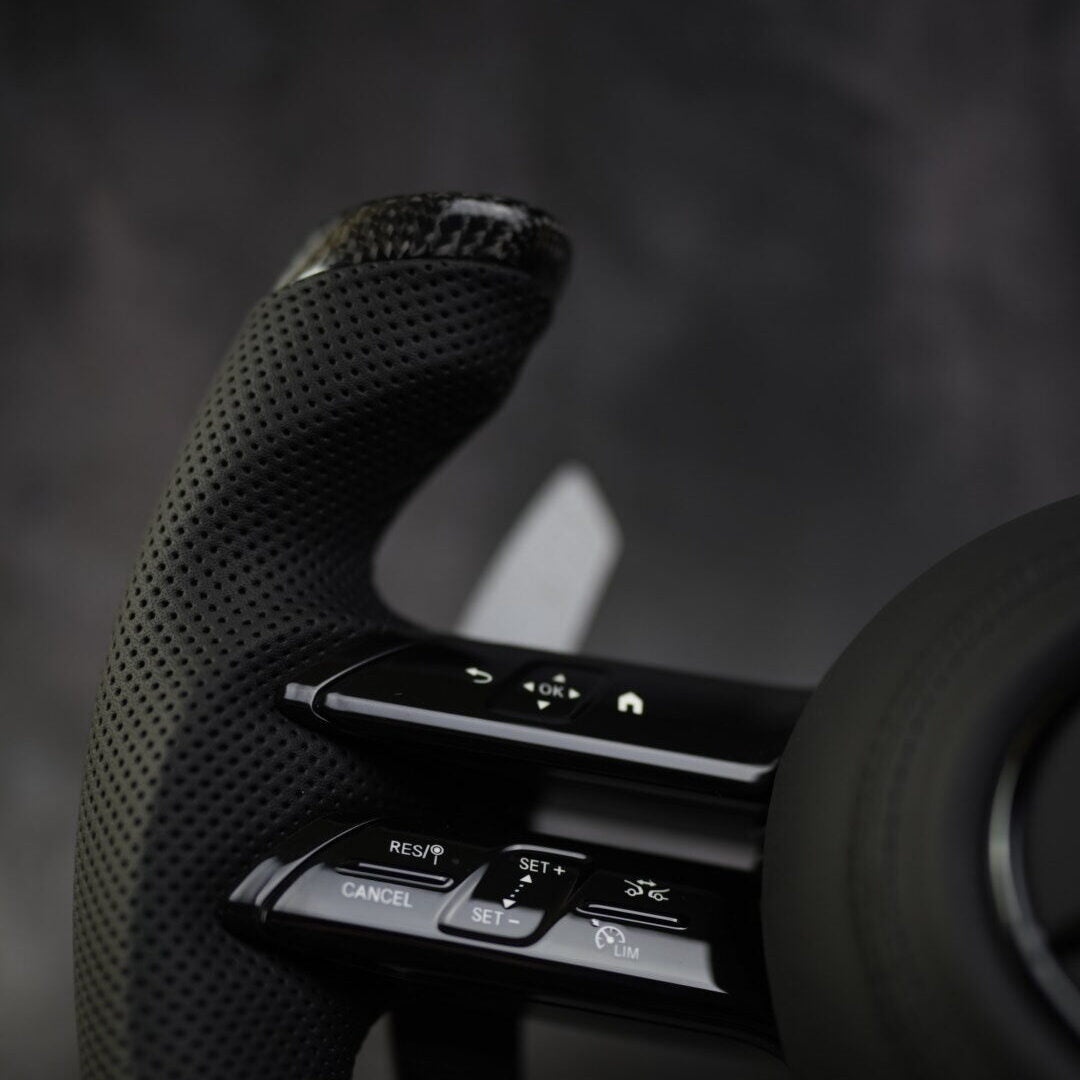 [Upgrade Conversion] Mercedes Benz 2020+ AMG Models Custom Steering Wheel by Exclusive Steering
