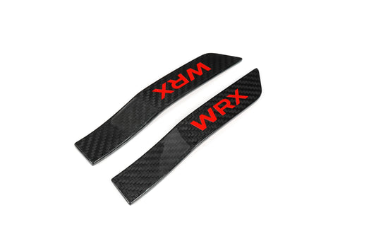 JDMuscle [15-21 WRX/STI] Tanso Carbon Fiber Fender Emblem V2