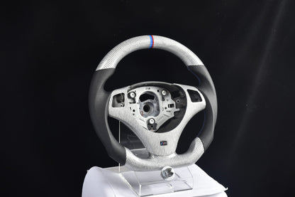 2005-2013 BMW 1/3/X1/X3/M3 Series M Sport| 3 Series/M3  E90 E91 E92 E93/ 1 Series E82/E88/ X1 E84/ X3 E83  Custom Steering Wheel by Exclusive Steering