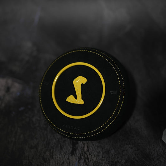 Exclusive Steering Custom Airbag Cover 18-23 Ford Mustang