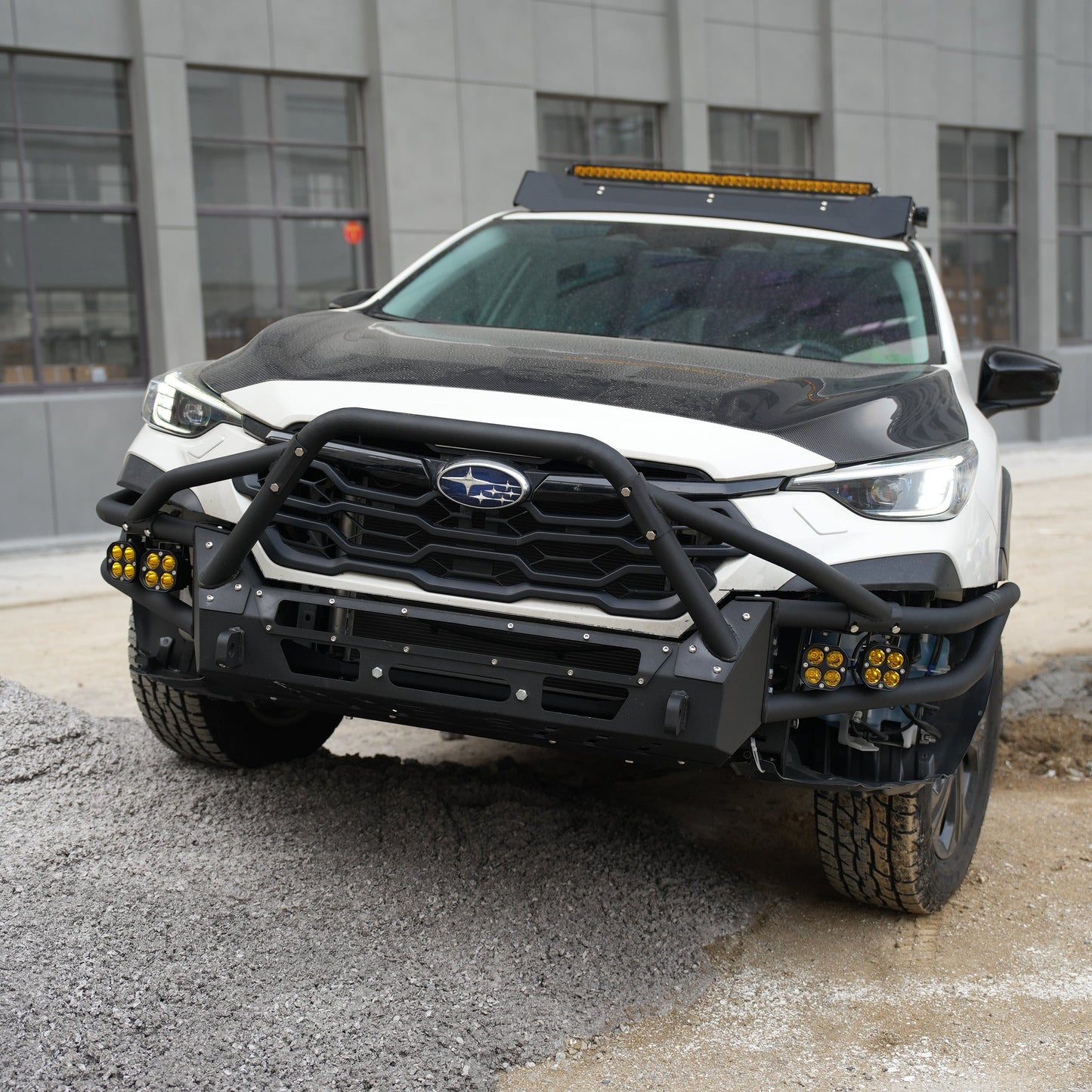 JDMuscle [24+ Subaru Crosstrek] Carbon Fiber Hood - OEM Style