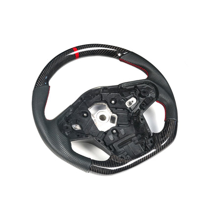 Racing Art Carbon Fiber Steering Wheel | Multiple Options Available- 2020+ A90 Toyota Supra MKV