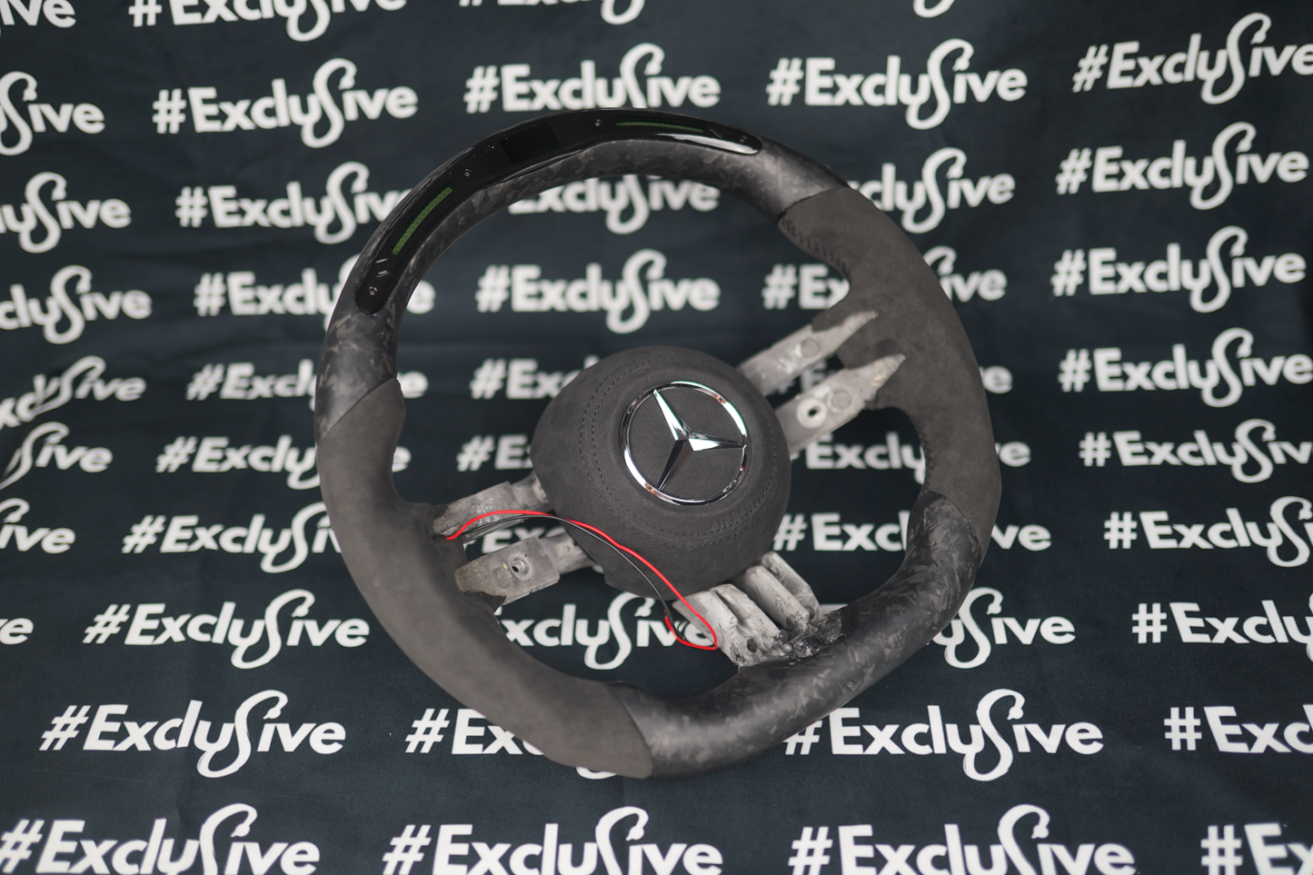 [Upgrade Conversion] Mercedes Benz 2020+ AMG Models Custom Steering Wheel by Exclusive Steering