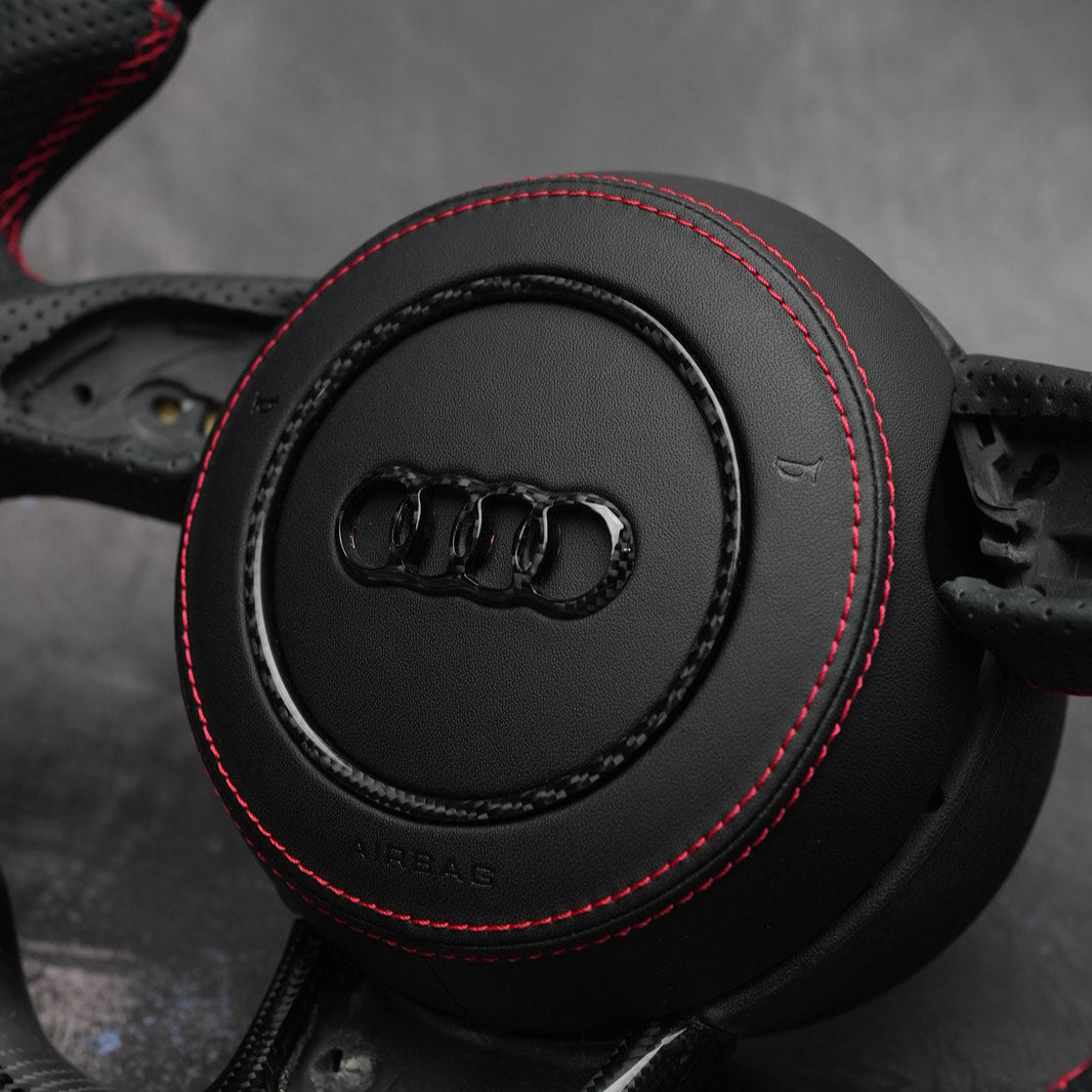 2012-2018 Audi A3 / A4 / A5 / A6 / A7 / A8 / S3 / S4 / S5 / S6 / S7 / S8 / RS7 Custom Steering Wheel by Exclusive Steering